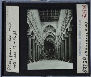 Pisa, Dom : Innenraumansicht