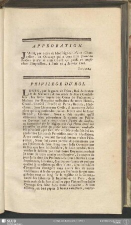 Privilege Du Roi