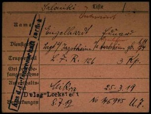Engelhardt, Eduard - Engländer, Justin
