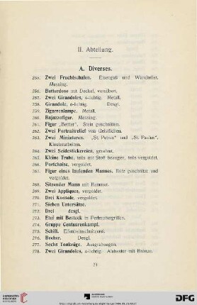 II. Abteilung (Nr. 255-661)
