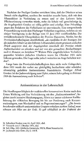 Antisemitismus in der Lehrerschaft