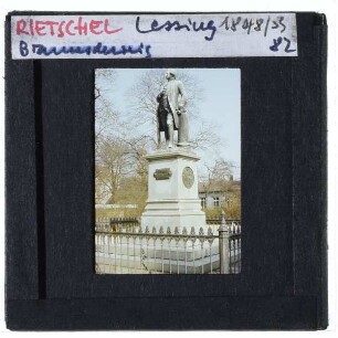 Braunschweig, Rietschel, Lessing-Denkmal