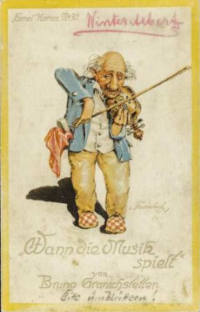 „Wann die Musik spielt“ von Bruno Granichstetten.