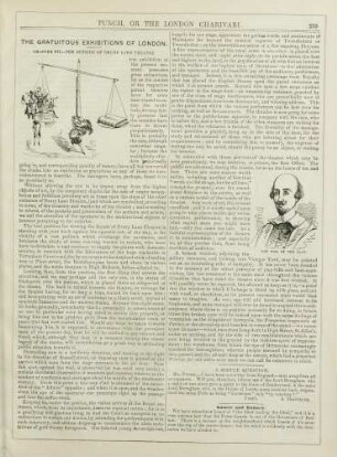 The gratuitous exhibitions of London; The bill of the play