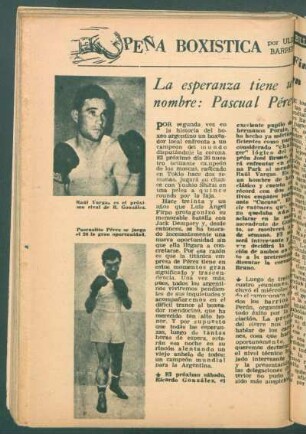 La esperanza tiene un nombre: Pascual Pérez