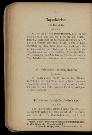 48) Münden, Carlshafen, Hofgeismar