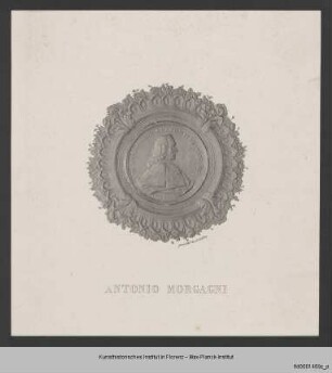 Medaille auf Antonio Morgagni