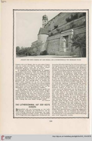 29: Das Lutherdenkmal auf der Veste Coburg