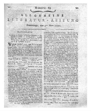 Handbuch über die kurze Arithmetick oder Rechenkunst. Erstes und zweytes Heft. Berlin: Selbstverl. 1788 - 1789