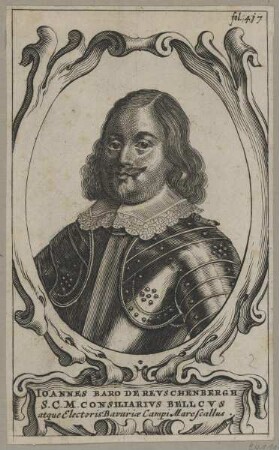 Bildnis des Ioannes de Revschenbergh