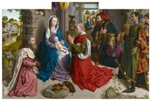 Die Anbetung der Könige / Monforte-Altar
