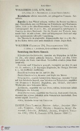 Zabern - Zinsweiler