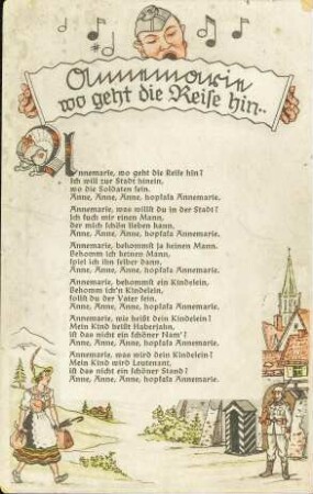 Annemarie wo geht die Reise hin…