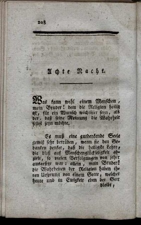 Achte Macht.