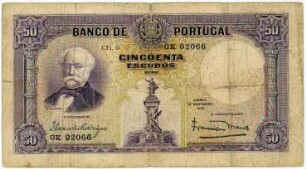 Geldschein, 50 Escudos, 18.11.1932