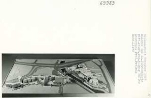 Galerie des 20. Jahrhunderts, Berlin-Tiergarten (Diplomarbeit bei Peter Poelzig): Modellfoto