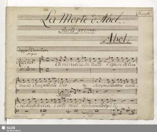 Abel [ Tenor]