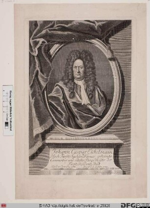 Bildnis Johann Caspar Eichelmann