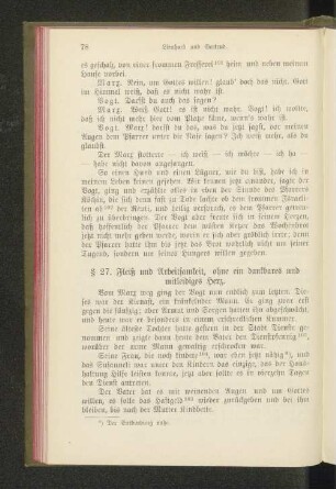 § 27. Fleiß und Arbeitsamkeit, ohne ein dankbares und mitleidiges Herz.