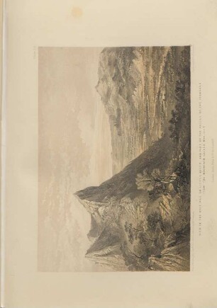 View of the Myit-Nge or Little River and part of the valley of the Irawadee from the mountain called Mya-Liet