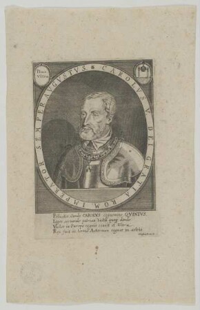 Bildnis des Carolvs V., römisch-deutscher Kaiser