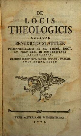 De Locis Theologicis