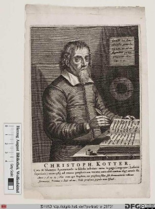Bildnis Christoph Kotter