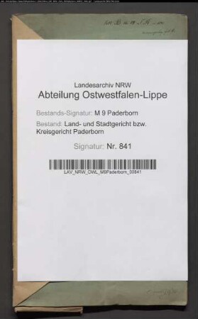 Erblasser: Bornemann, Bernhard: