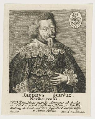 Bildnis des Jacobvs Schütz