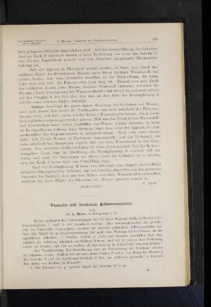 Versuche mit trockenen Adhäsionsplatten.