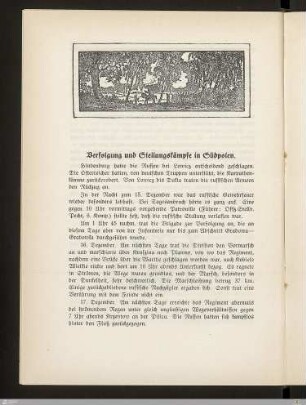 Verfolgung und Stellungskämpfe in Südpolen
