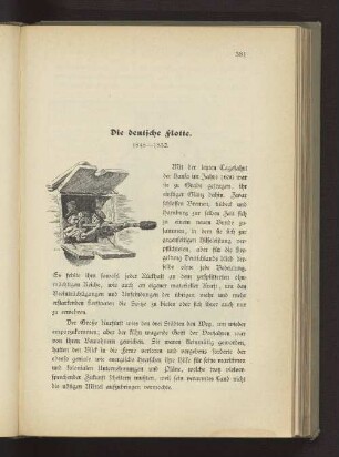 Die deutsche Flotte. 1848-1852.