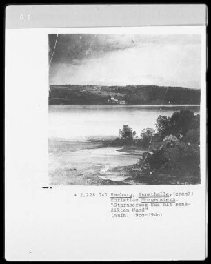 Starnberger See mit Benedikten Wand