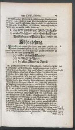 Abhandelung