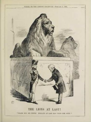 The lions at last!