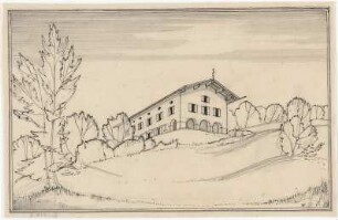 Fick, Roderich; Obersalzberg; Gästehaus Hoher Göll - Perspektive