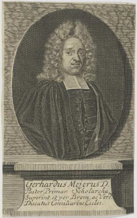 Bildnis des Gerhardus Mejerus