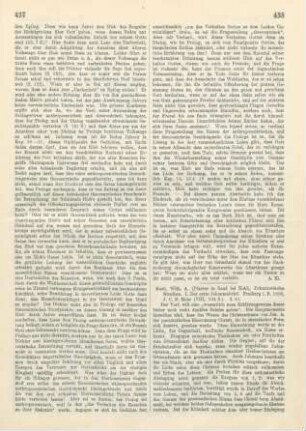 438-439 [Rezension] Karl, Wilhelm A., Der erste Johannesbrief
