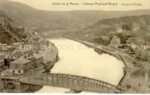 Das Tal der Maas mit Château-Regnault-Bogny