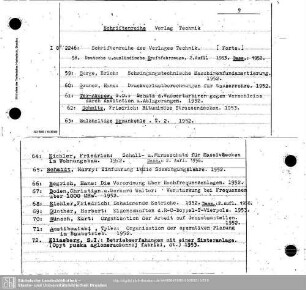 Schriftenreihe Verlag