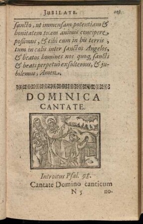 Dominica Cantate.