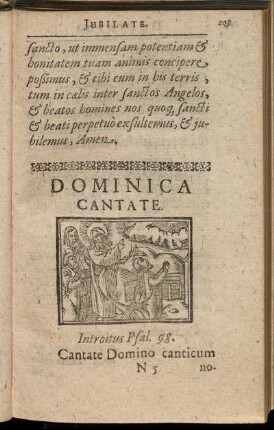Dominica Cantate.