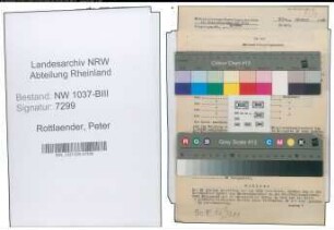 Entnazifizierung Peter Rottlaender , geb. 03.10.1905 (Polizeibeamter)