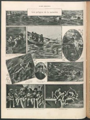 Los peligros de la natación [Fotografías]