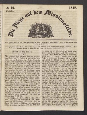 N° 12. December 1848