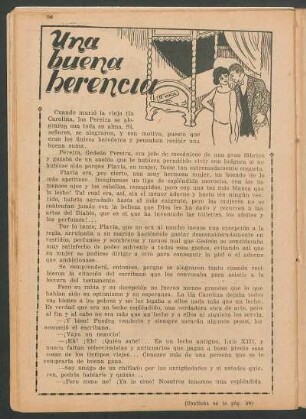 Una buena herencia