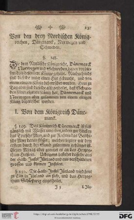 Von den drey Nordischen Koenigreichen, Daenemarck, Norwegen und Schweden