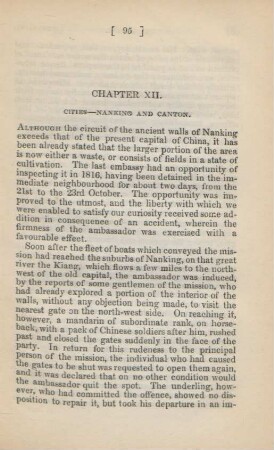 Chapter XII. Cities . Nanking and Canton