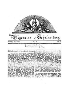 Schul-, Erziehungs- und Unterrichtswesen überhaupt
