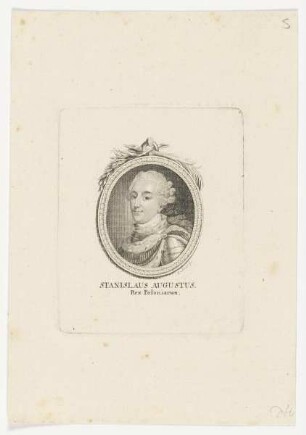 Bildnis des Stanislaus Augustus, Rex Poloniarum